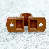 Caravan Motorhome Push Button Toilet, Wardrobe Door Rod Guide 6mm