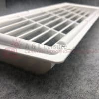 Caravan Motorhome Recessed Fridge Vent White L375 x W150