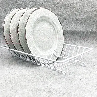 Caravan Motorhome Small Mini Wire Dish Drainer Plastic Coated Dish Rack