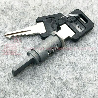 Caravan Motorhome WD Lock Barrel + 2 Keys Long Tang - WD029