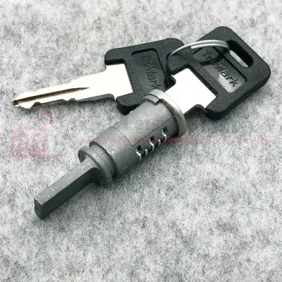 Caravan Motorhome WD Lock Barrel + 2 Keys Long Tang - WD032