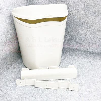 Caravan MotorhomePlastic Removable Waste Bin With Fixing Options