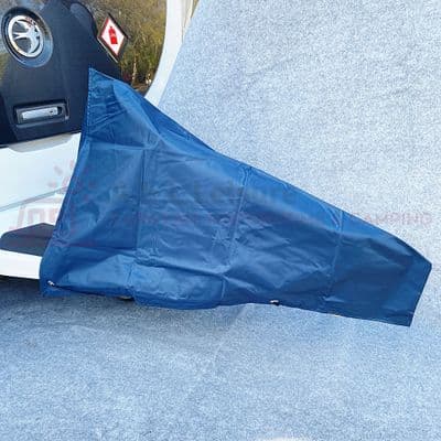 Caravan Tow Hitch Cover XL - BLUE