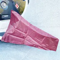 Caravan Tow Hitch Cover XL - BURGUNDY