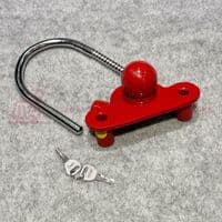ALU-QUEEN Caravan Hitch Lock - Coupling Lock