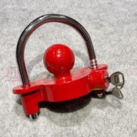 ALU-QUEEN Caravan Hitch Lock - Coupling Lock