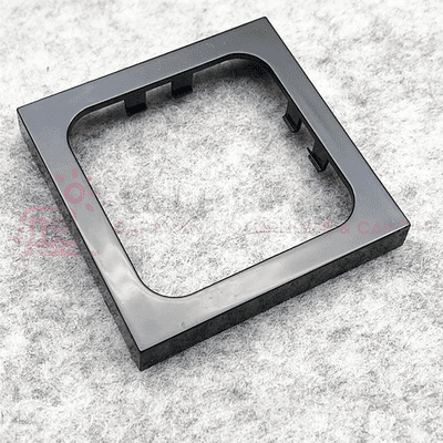 CBE C-Line 1-Way Faceplate Gloss Black - CG Range