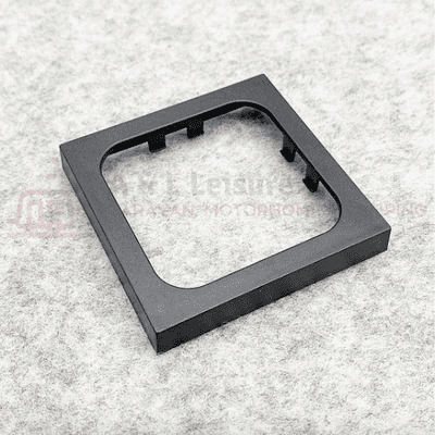 CBE C-Line 1-Way Faceplate Matt Black - CG Range