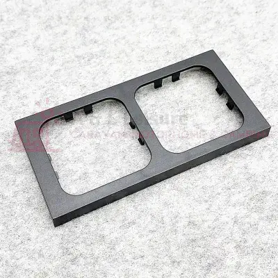 CBE C-Line 2-Way Faceplate Matt Black - CG Range