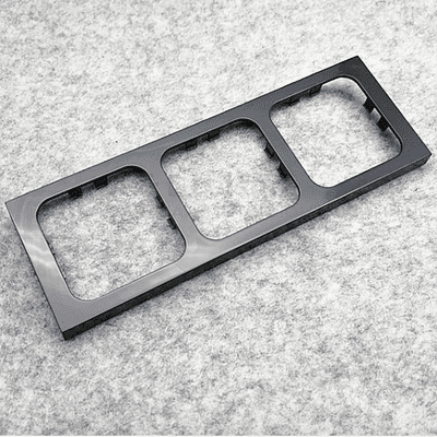 CBE C-Line 3-Way Faceplate Gloss Black - CG Range