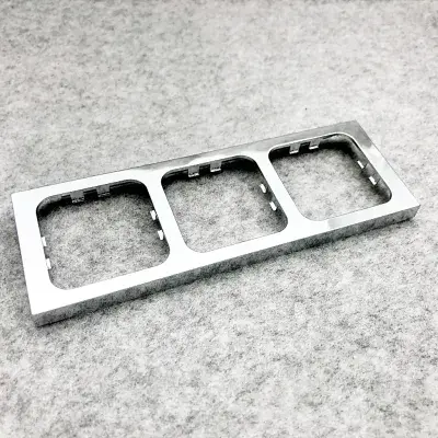 CBE C-Line 3-Way Faceplate Gloss Chrome - CG Range