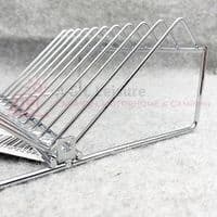 Chrome Plate Rack With Fixing Options