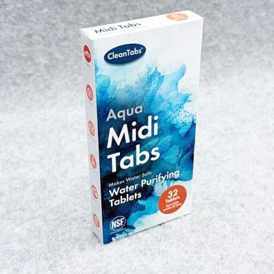 Clean Tabs Aqua Midi Tabs Water Purifying Tablets