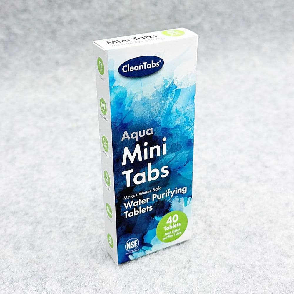 Clean Tabs MINI Water Purification Tablets - Aqua Clean