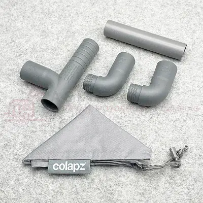 Colapz Flexi Waste Pipe Double Adaptor 28mm Easy Drain