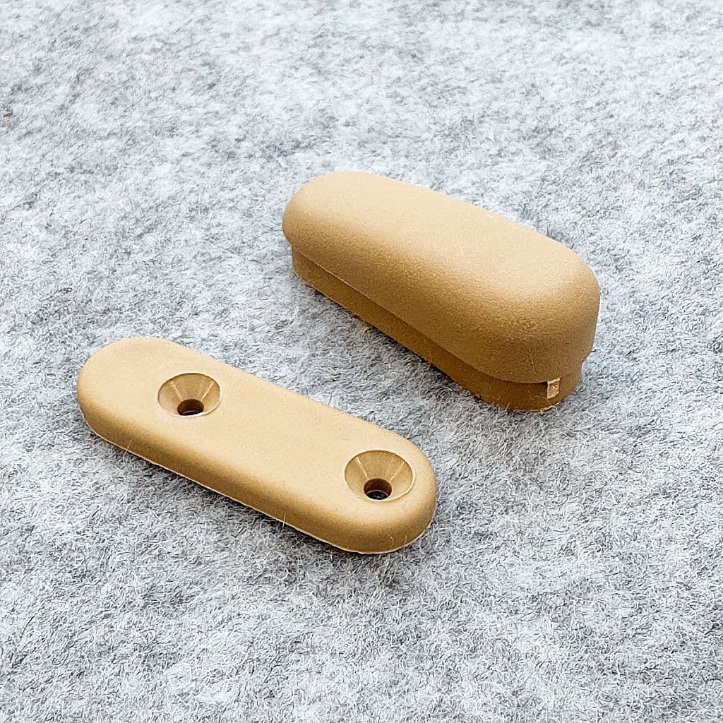DLS Turn Button Turn Buckle & Plate - Beige