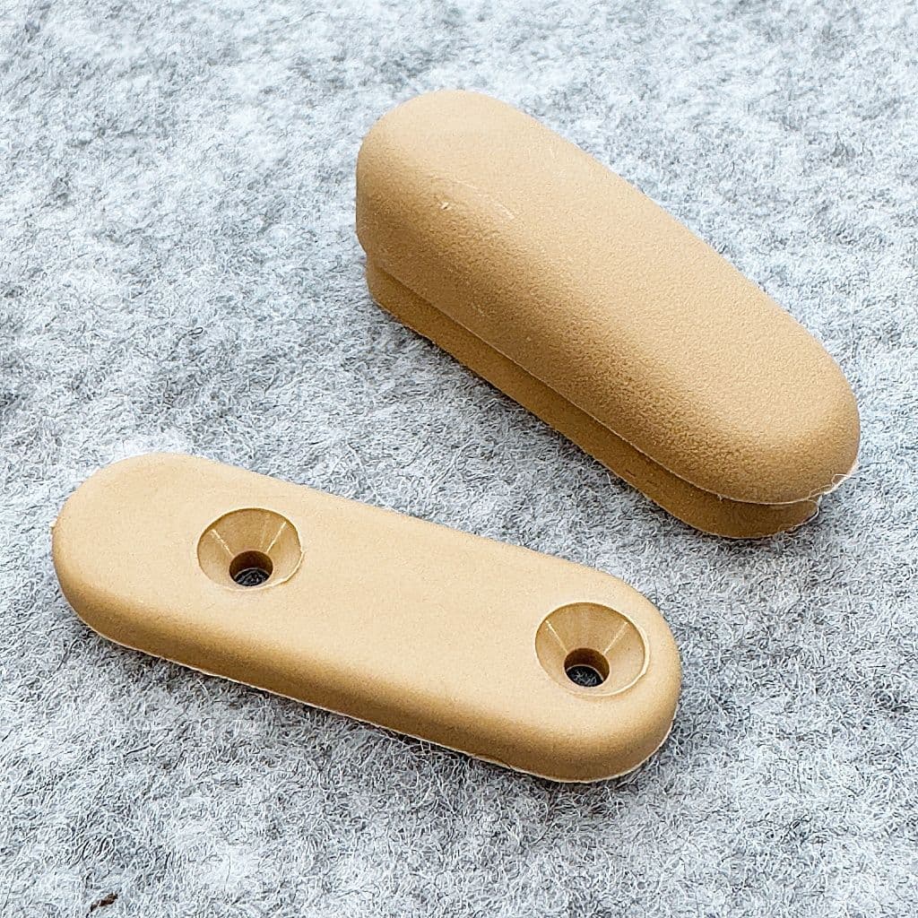 DLS Turn Button Turn Buckle & Plate - Beige