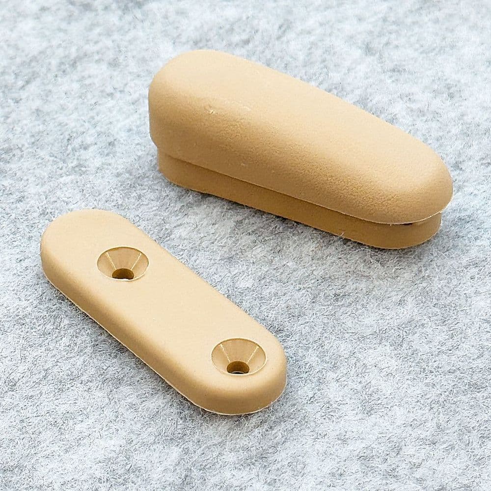 Dls Turn Button DLS Turn Button Turn Buckle & Plate - Beige