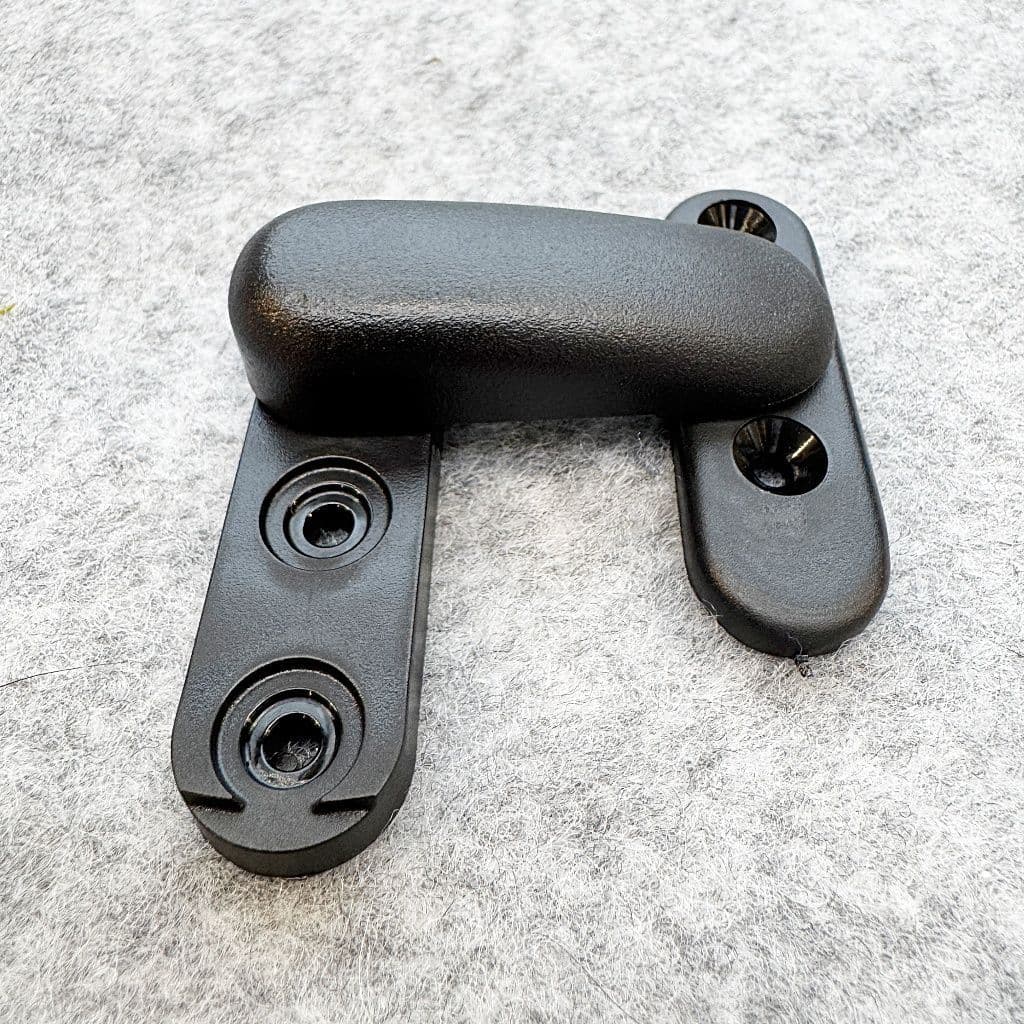 DLS Turn Button Turn Buckle & Plate - Black