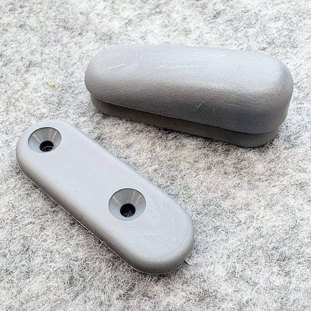 DLS Turn Button Turn Buckle & Plate - Grey