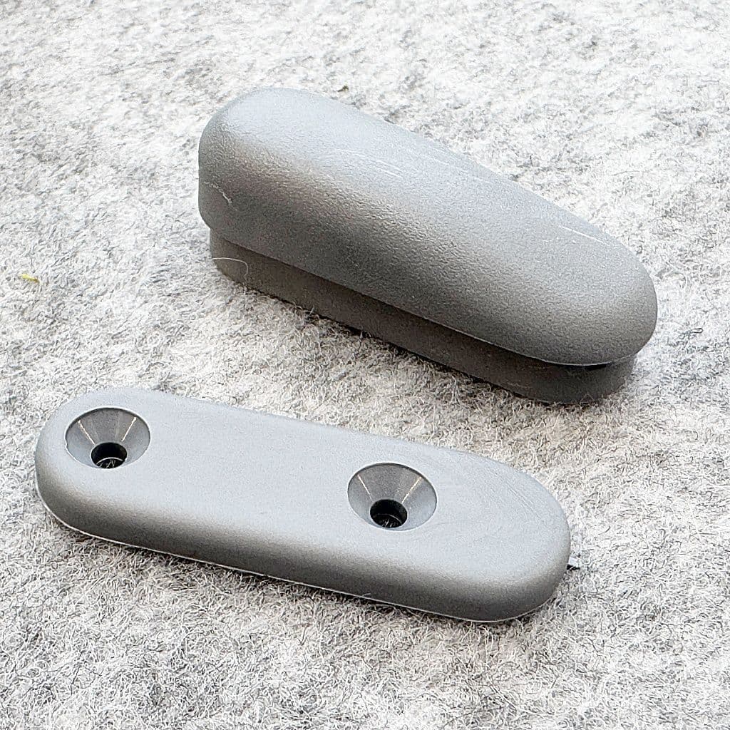 DLS Turn Button Turn Buckle & Plate - Grey