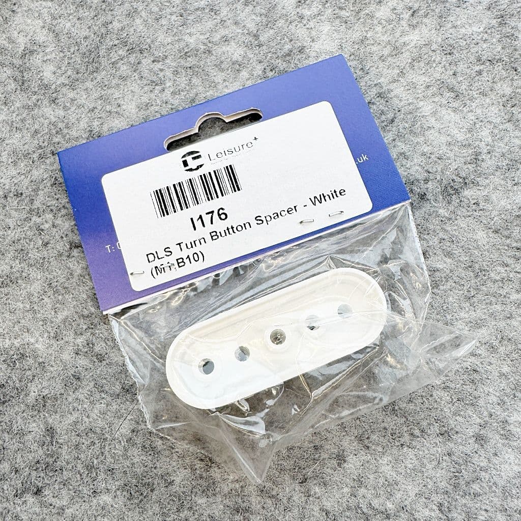 DLS Turn Button Turnbuckle Spacer - White