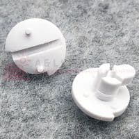 Dometic Fridge Vent Winter Closing Clip - White