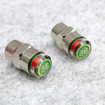 EZ Read Tyre Pressure Cap - 2 Pack - Up To 36psi