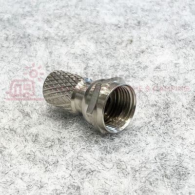 F Connector Screw On Satellite TV - RG6 (AL137)