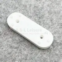 FAWO Door Retainer Ball Catch Spacer - White
