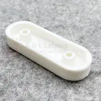 FAWO Door Retainer Ball Catch Spacer - White