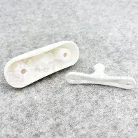 FAWO White Door Retainer Ball Catch - White