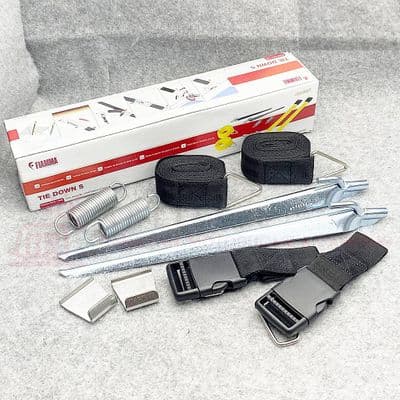 FIAMMA Canopy Tie Down Kit S - BLACK