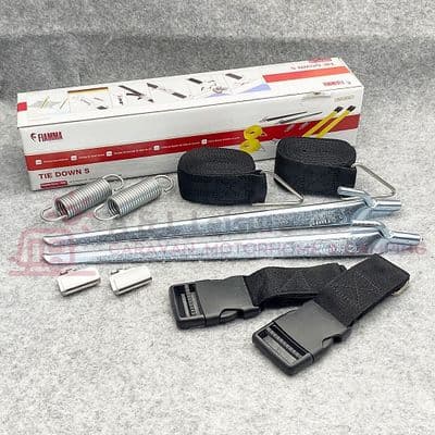 FIAMMA Caravanstore Canopy Tie Down Kit S - BLACK