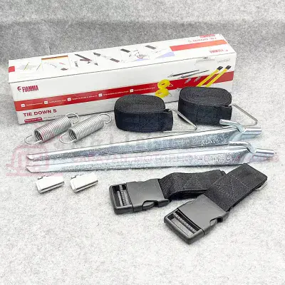 FIAMMA Caravanstore Tie Down Kit S - BLACK