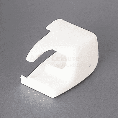 Fiamma F45 Plus 250 - 400cm  Right-Hand End Cap - White