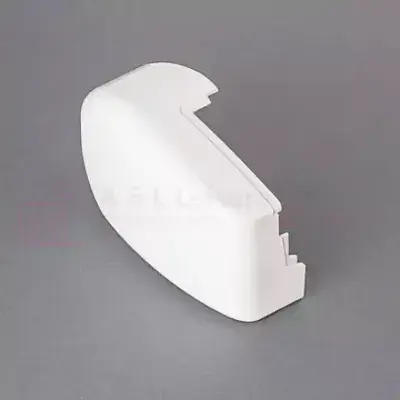 Fiamma F45 Ti 190 - 450cm Left-Hand End Cap - Polar White