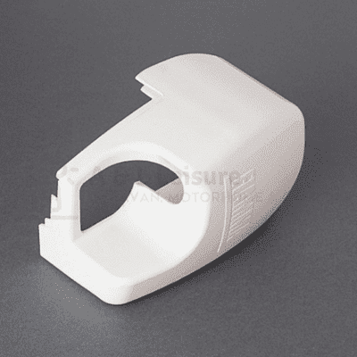 Fiamma F45 Ti L 450 - 550cm Right-Hand End Cap - Polar White