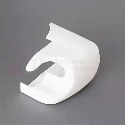 Fiamma F45i 250 - 400cm Right-Hand End Cap - White
