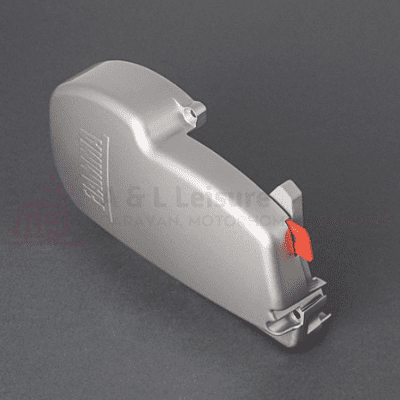 Fiamma F45L 4.50 - 5.50m Left Hand End Cap - Titanium