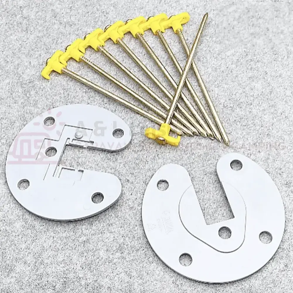 Fiamma Kit Awning Plate - Plaques De Fixation Pour Store Et Pieds De Tente