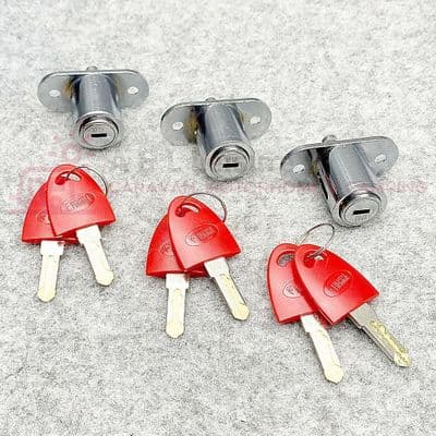 Fiamma Safe Door Lock & Key Set - Pack Of 3