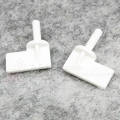 Filtpac Truma Carver Water Inlet Pump Security Clips FLAGS - WHITE