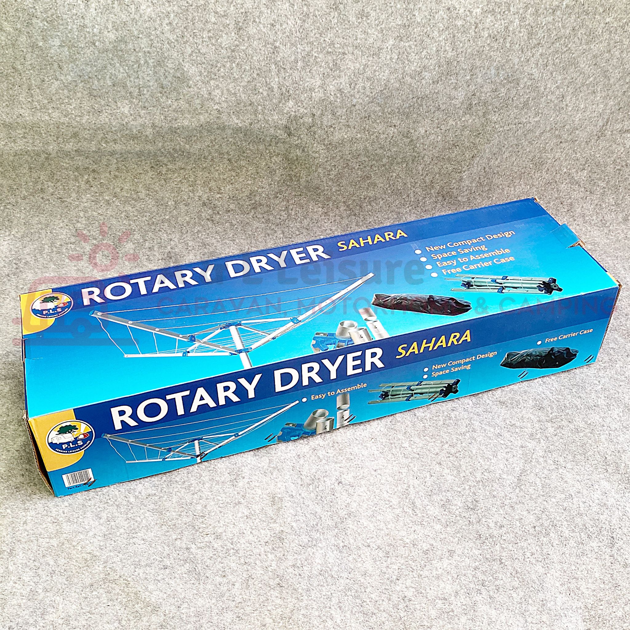 Fold Down Caravan Rotary Airer Pegs & Carry Bag