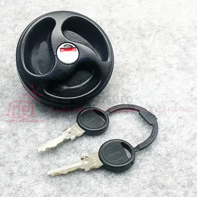 Fresh Water Universal Inlet Water Tank Filler Cap - Black