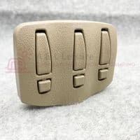 FROLI Motorhome Caravan Wall Hooks Triple Foldable Caravan Key Hooks - Brown