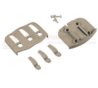 FROLI Motorhome Caravan Wall Hooks Triple Foldable Caravan Key Hooks - Brown