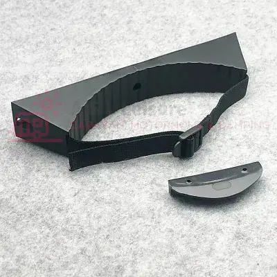 Gas Bottle Holder Securing Strap & Floor Bracket Saddle Type