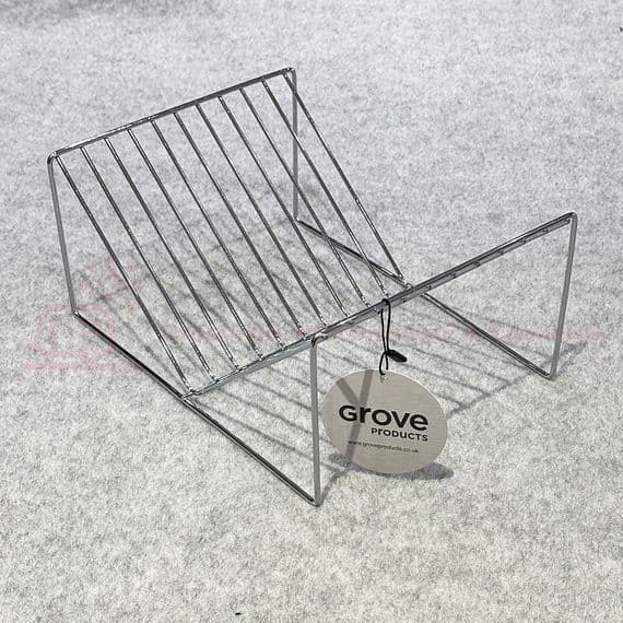 Grove CHROME Plate Rack