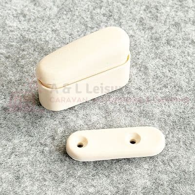 Grove DLS - IVORY Turnbuckle - Turn Button & Spacer